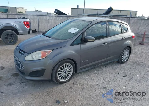 2013 Ford C-Max Hybrid Se from USA, damaged, VIN 1FADP5AU4DL533555